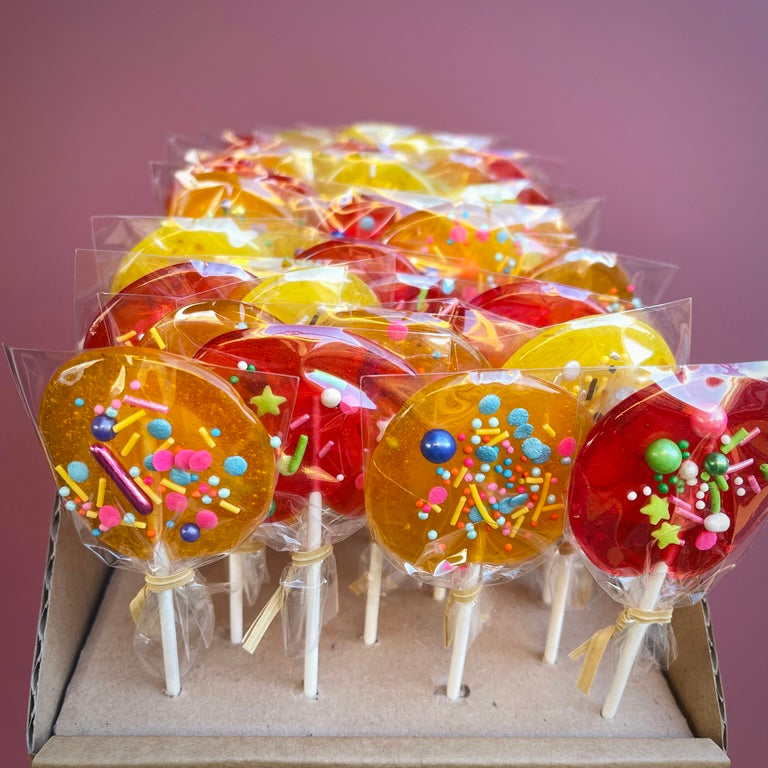 "Lolly Love" Lollipops - Mixed Flavors Gift Box (200g) - Created by Maximus